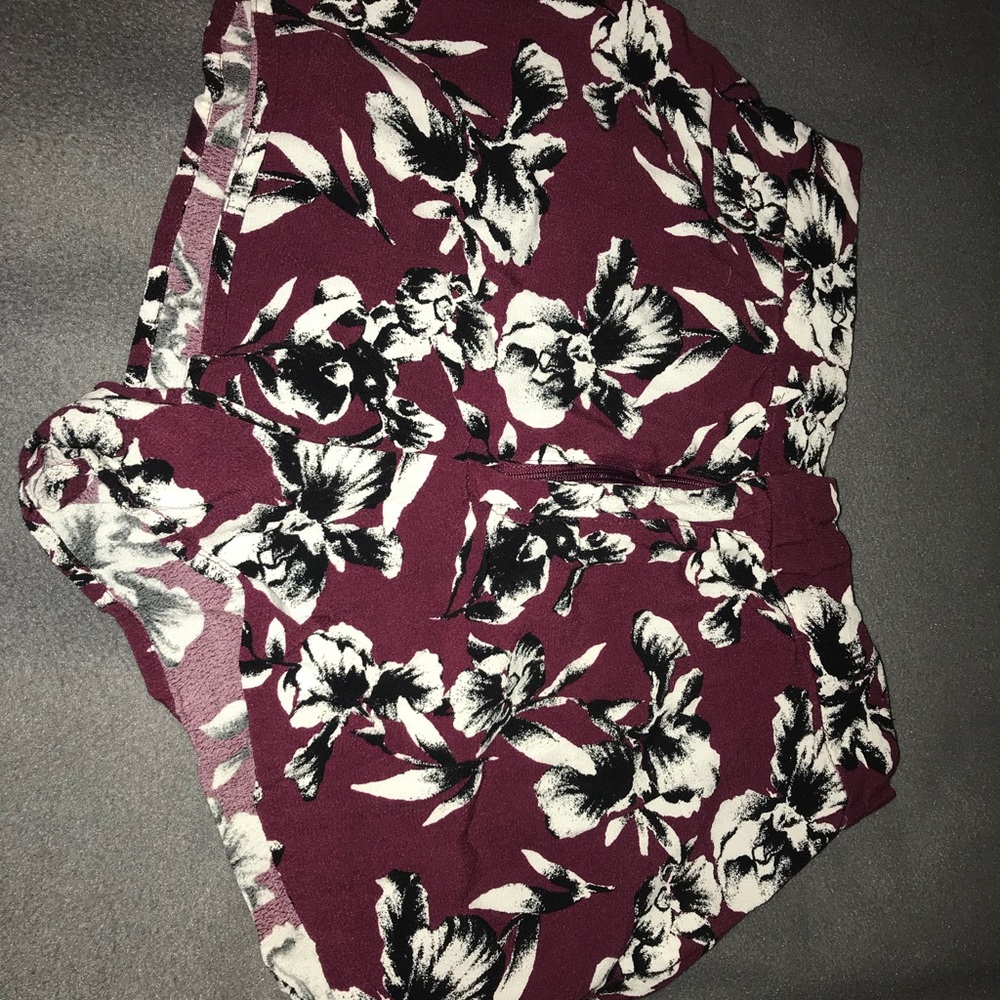 Floral Print Shorts